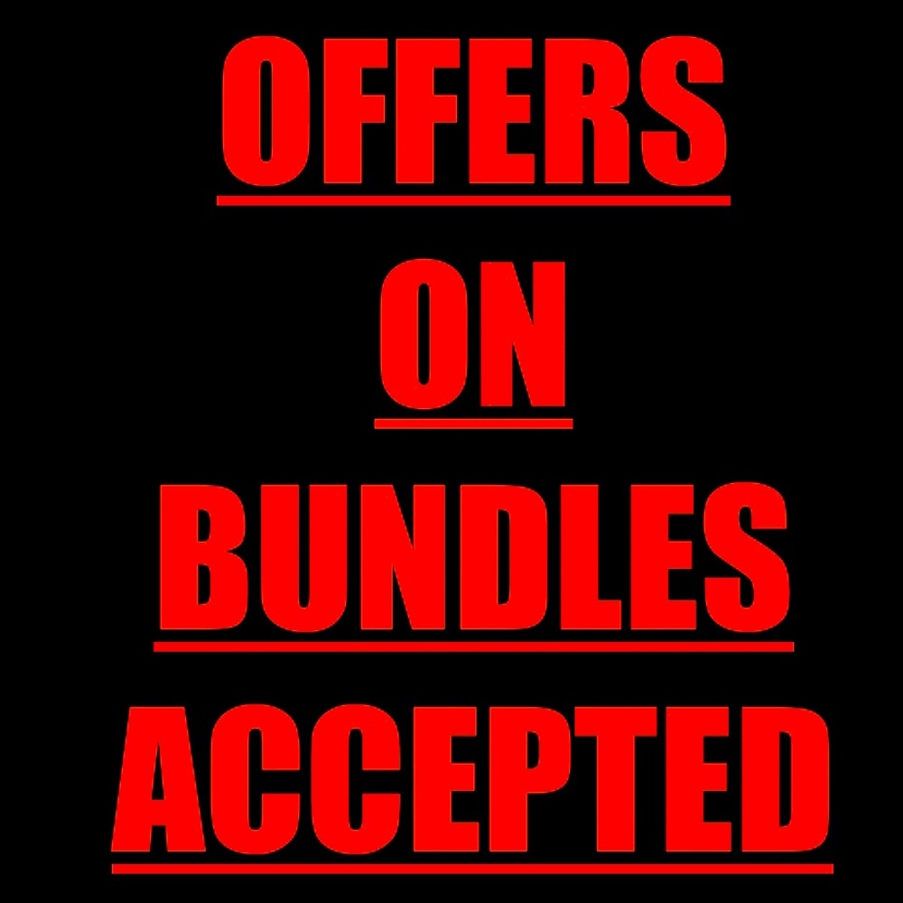 Offers on all bundles accepted